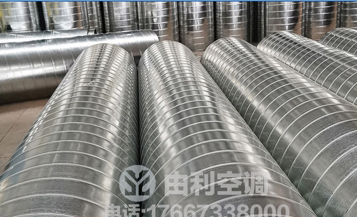 304不锈钢螺旋风管
